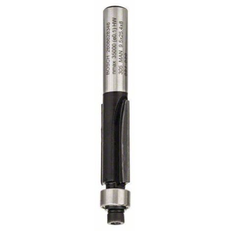 Fraise à araser, 8 mm, D1 9,5 mm, L 25,4 mm, G 68 mm Bosch 2608628346 S76689
