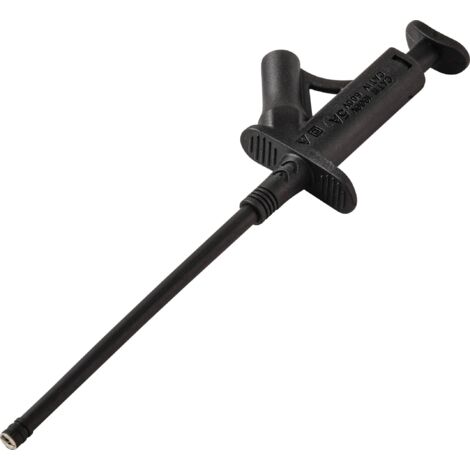VOLTCRAFT MSK-120 sw Grip-fils à pince de sécurité CAT IV 600 V, CAT III 1000 V noir W299253