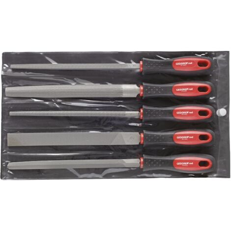 GEDORE RED 3301597 - Jeu de fiches 3pans 4pans plat rond demi 5 pcs , R93000005 (1/5)