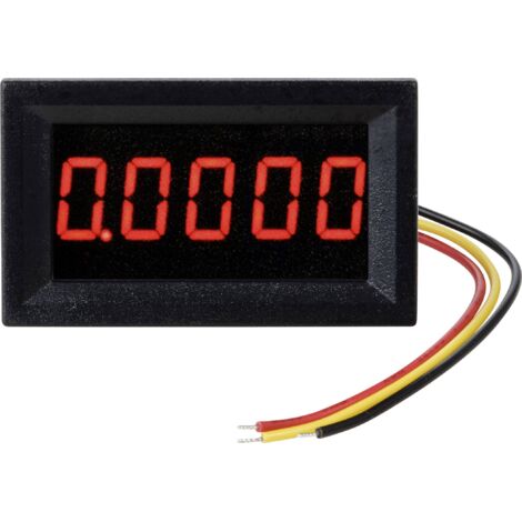 TRU COMPONENTS TC-AM5D-RED Appareil de mesure numérique à encastrer (1/4)
