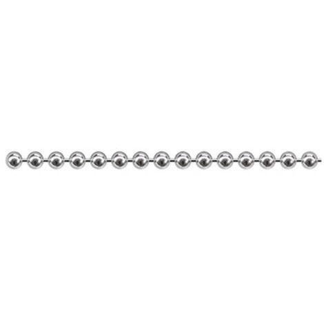 dörner + helmer 159331 Chaîne à billes nickel laiton nickelé 25 m (1/4)