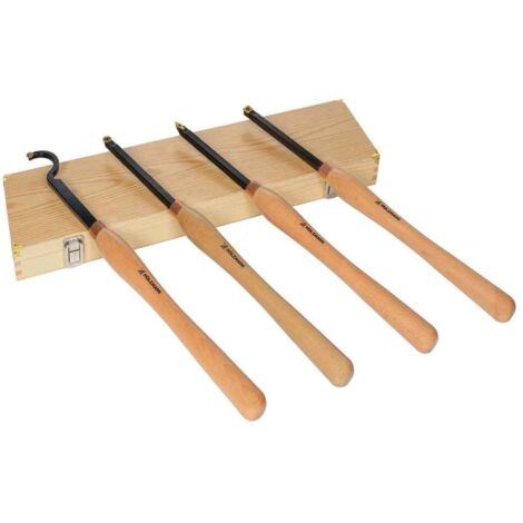 Holzmann Maschinen H4TLGXL Jeu d'outils de tournage W426493 (1/4)