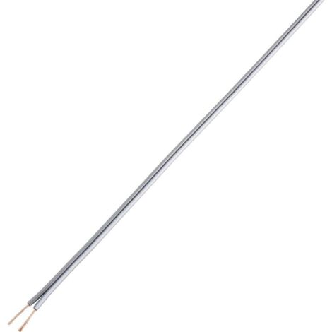 TRU COMPONENTS TC-7815692 Câble haut-parleur 2 x 0.34 mm² gris 50 m R320521 (1/3)