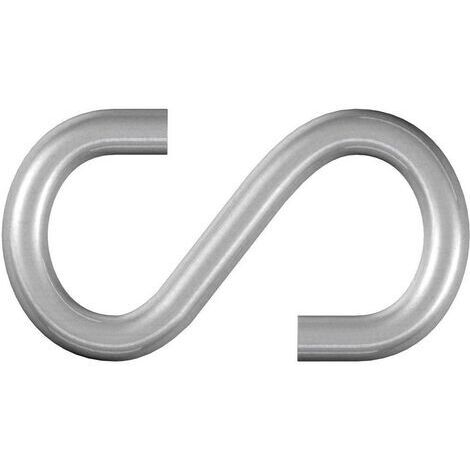 dörner + helmer 4810064 Crochet en S 24 mm En acier galvanisé, zingué 20 pc(s) A783251 (1/4)