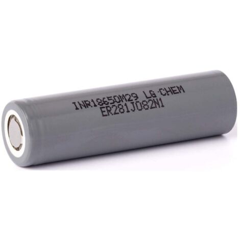 LG Electronics Li-Ion Zelle 18650, 3.6V und 2850mAh, M29 Pack de piles rechargeables 1x Li-Ion 3.67 V 2850 mAh