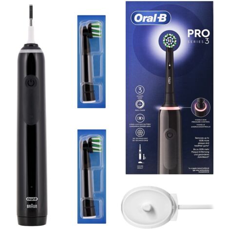 Oral-B Pro 3 3000 Cross Action 350931 Brosse à dents électrique rotatif / oscillant / pulsation noir