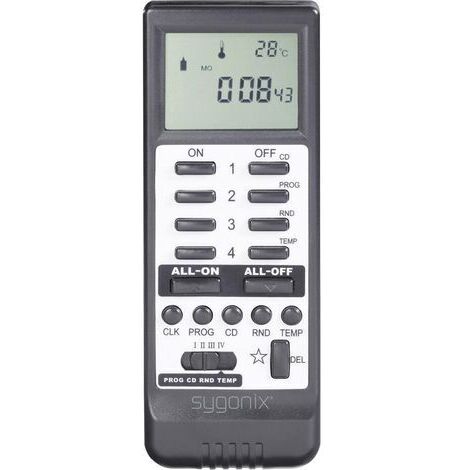 RSL TÉLÉCOMMANDE SANS FIL 16 CANAUX PORTÉE MAX. (EN CHAMP LIBRE) 50 M SYGONIX SY-3523480 (1/2)