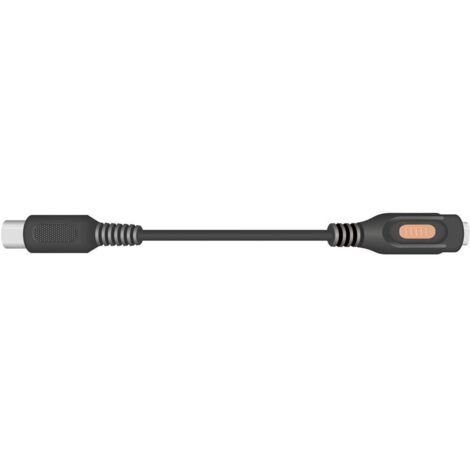 Lot De 2 Câbles Adaptateur DIN MIDI 5 Pin Vers Jack 6,3 Mm Femelle Stéréo - 30 Cm - Musique HiFi