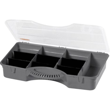 Alutec Mallette de rangement (L x l x H) 360 x 240 x 70 mm Nombre de compartiments: 10 Contenu 1 pc(s) (1/3)