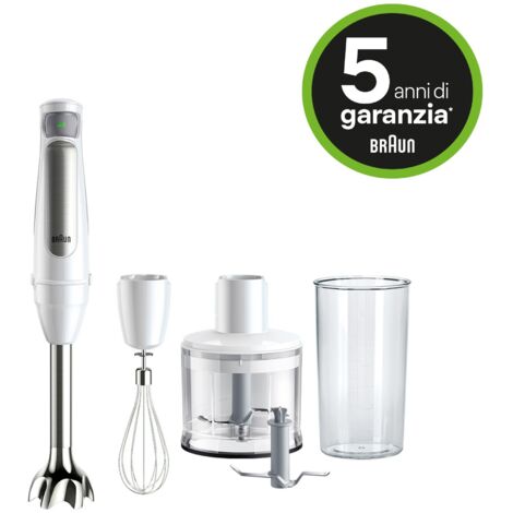 Braun MQ 7035I WH Mixeur plongeant 1000 W blanc W357613