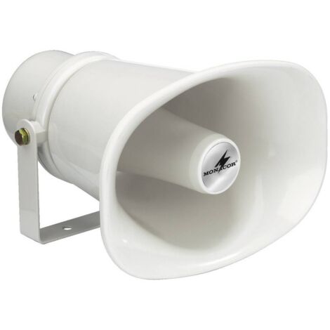 Haut-parleur ELA à chambre de compression Monacor IT-115 15 W blanc (1/2)