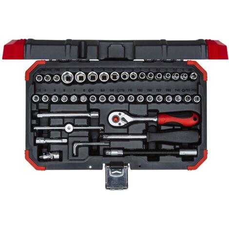 Gedore RED R49003046 Jeu de clés à douille 46 pièces 3300052 Q871002 (1/5)
