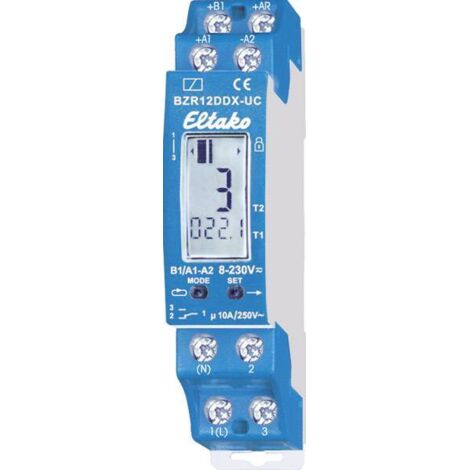 Eltako BZR12DDX-UC Compteur d'heures de fonctionnement Q857742 (1/4)