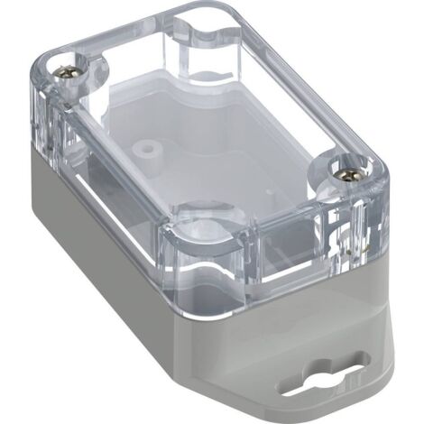TRU COMPONENTS 6U07060403737 TC-13865204 Boîtier industriel 87.8 x 40 x 30 ABS-PC gris clair, transparent 1 pc(s) (1/2)