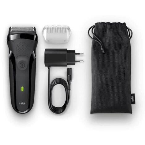 Braun Series3 301s 301s Rasoir à grilles noir