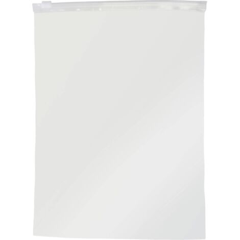 Sachet zip sans bande de marquage (L x l) 220 mm x 160 mm transparent Polyéthylène 100 pc(s)