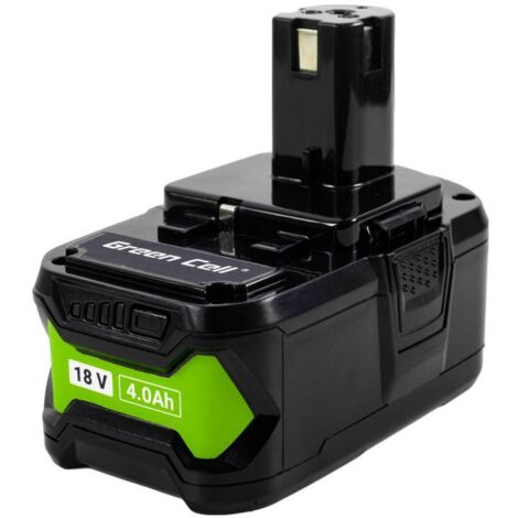Green Cell GC-PTRY18V4 RB18L40 Batterie pour outil 18 V 4.0 Ah Li-Ion (1/4)