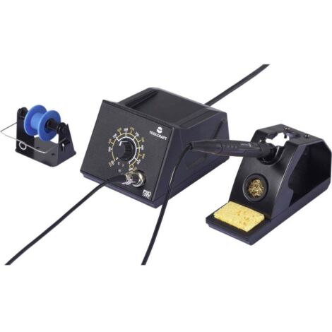 Station de soudage,TOOLCRAFT TO-ZD-8962E-B analogique 70 W 480 °C (max) avec panne à souder (1/3)