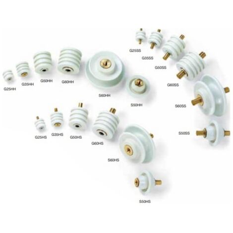 Widap 780009 Isolateur en céramique (Ø x H) 50 mm x 50 mm M10 Céramique 1 pc(s) (1/2)