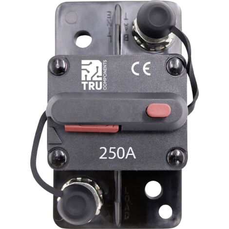 TRU COMPONENTS TC-13596612 Disjoncteur 250 A noir 1 pc(s) (1/4)