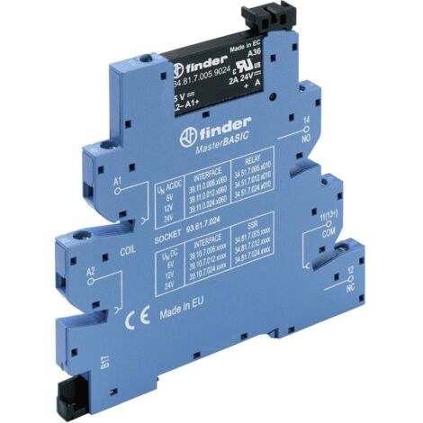Finder Relais à semi-conducteurs 39.10.8.230.8240 2 A Tension de contact (max.): 230 V/AC 1 pc(s) (1/2)