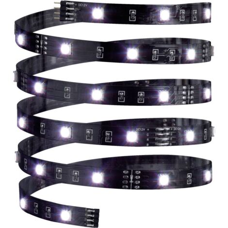 Paulmann YourLED ECO 70430 Ruban LED (Base) avec connecteur mâle 12 V 3 m RVB 1 pc(s) A428791 (1/3)