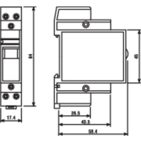 Finder 22.21.8.230.4000 Relais industriel Tension nominale: 230 V/AC Courant de commutation (max.): 20 A 1 NO (T) 1 pc(