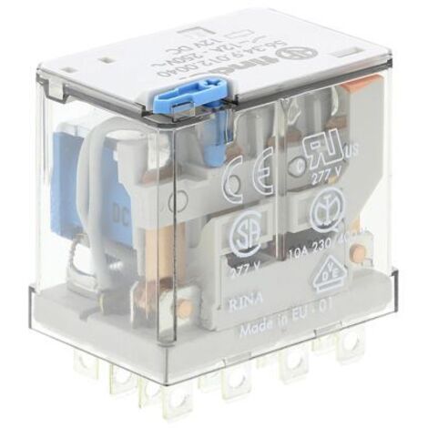 Finder 56.34.9.012.0040 Relais enfichable 12 V/DC 12 A 4 inverseurs (RT) 1 pc(s) (1/5)