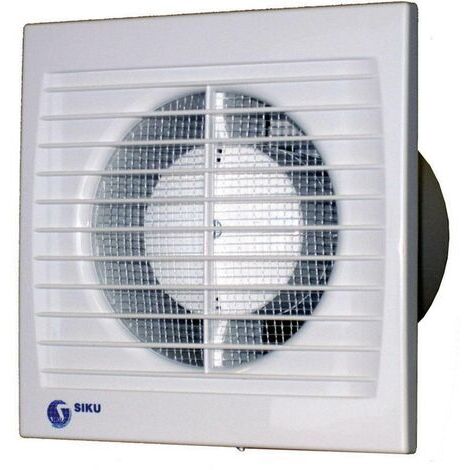 SIKU Silenta Ventilateur mural et de plafond 95 m³/h 10 cm S87659 (1/5)