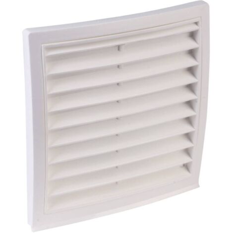 Wallair N32840 Grille d'aération plastique Convient pour Ø de tube: 125 mm S89398 (1/2)