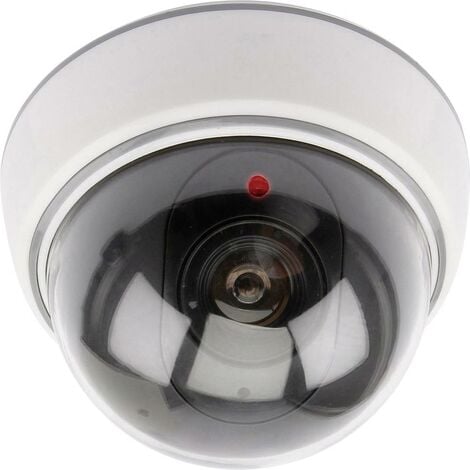 Caméra de surveillance extérieure factice avec LED - Otio