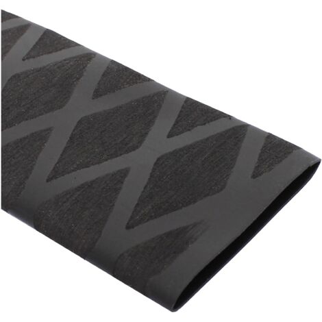 TRU COMPONENTS TC-12352584 Gaine thermorétractable sans colle noir 20 mm 10 mm Taux de retreint:2:1