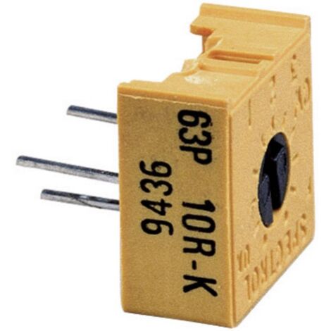 Vishay M63P253KB40 M63P253KB40 Trimmer de précision linéaire 0.5 W 25 kΩ 270 ° 300 ° 1 pc(s) W51087 (1/2)