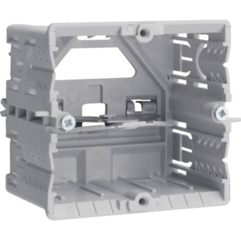 HAGER GLT5000 TYPE C (EUROPLUG) GRIS BOITIER DE PRISE DE COURANT (1/3)