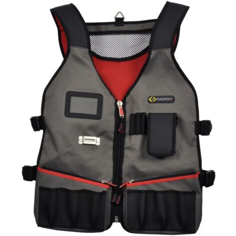 Gilet de travail C.K Magma Taille du vêtement=Unisize C.K Magma MA2729 noir, gris V69611 (1/4)