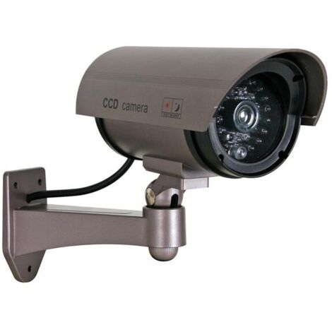 CAMERA BULLET FACTICE AVEC LED ROUGE CAMD7N RI2476