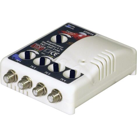 Amplifier et repartir Le Signal TNT HD-Line 14 AMPI HD-Line Amplificateur terrestre TNT 4 Voies UHF VHF Gain 25dB