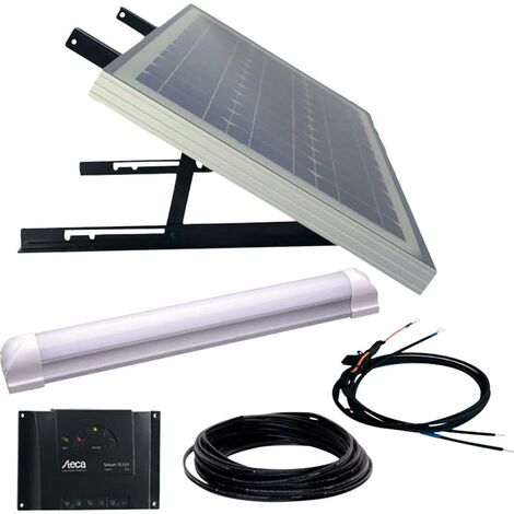 Phaesun SUPER ILLU ONE 600300 Kit solaire 30 Wp avec câble de