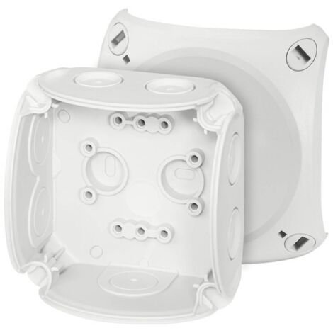 Hensel 62000000 Boîte de dérivation (l x H) 93 mm x 93 mm gris clair (RAL 7035) IP66 1 pc(s) X308121 (1/2)