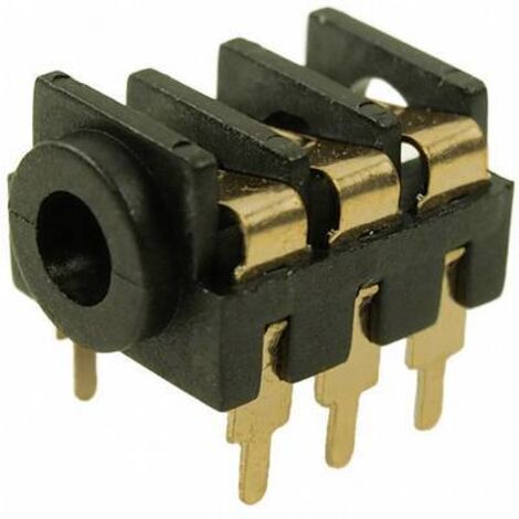 Cliff FCR1295G Jack 3.5 mm embase femelle horizontale Nombre de pôles: 3 stéréo 1 pc(s) Q705502 (1/2)