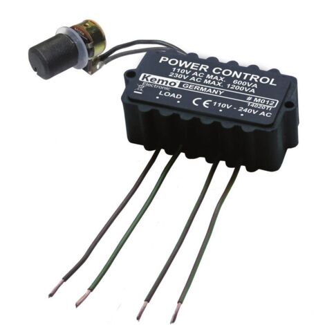Régulateur de puissance kit monté Kemo M012 110 - 240 V/AC 50 - 60 Hz 1 pc(s) V61350 (1/3)