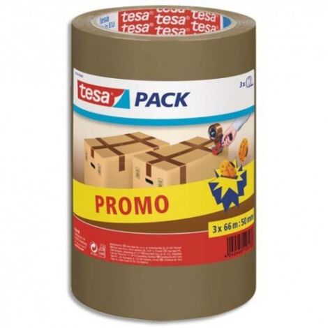 tesa 57529-00000-04 Ruban adhésif tesapack® 4280 chamois (L x l) 66 m x 50 mm 1 pc(s) (1/3)