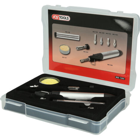 KS Tools - Micro set de soudure, 8 pcs. - 960.1265