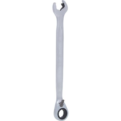 Kstools – Clé mixte à cliquet 10mm – Mécanisme réversible – Inclinaison 15° pour espaces confinés – Finition satinée en acier chrome vanadium (1/10)