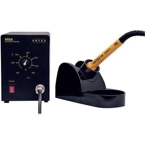 Station de soudage analogique Antex 660A 50 W 200 - 450 °C V03587 (1/2)