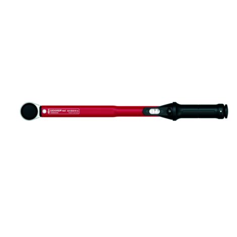 Gedore – Clé dynamométrique 3301217 40 - 200 Nm – Longueur 485 mm – Précision +/- 3 % – Mécanisme à cliquet 48 dents - R68900200