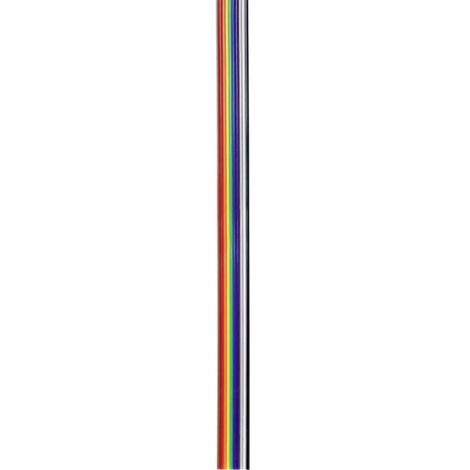 TRU COMPONENTS TC-7638572 Câble de données Pas: 1.27 mm 20 x 0.125 mm² multicolore 10 m R708121 (1/3)
