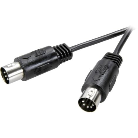 Câble 1,5m Audio Midi Attache din à Rca Adaptateur Platine Hifi  Amplificateur