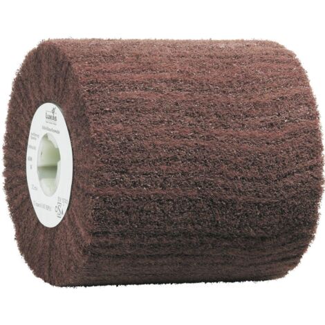 LUKAS-ERZETT A22861001000104 Rouleau lamellaire non meuble LWV universel 100x100 mm avec alésage 19 mm Korund Korn 10 (1/3)