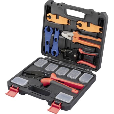 TOOLCRAFT TO-9660084 Set d'outils pour installation solaire pour connexions MC3 & MC4 (1/5)